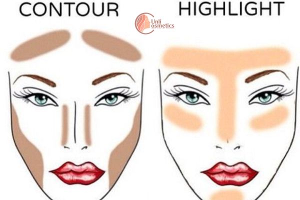 Cách highlight và tạo khối mặt