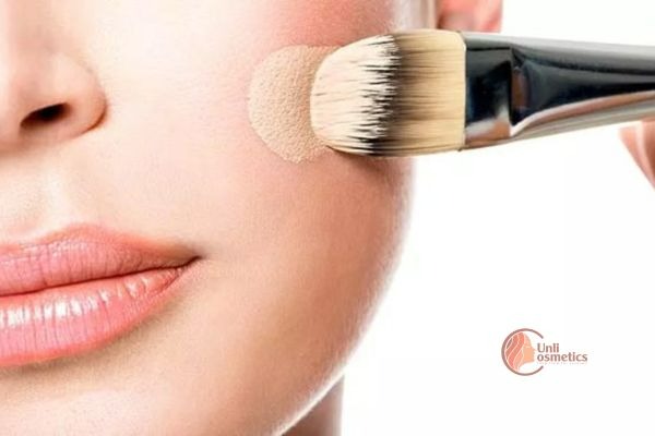 Cọ tán kem nền