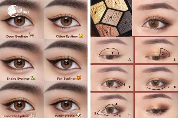 Các cách kẻ mắt phổ biến